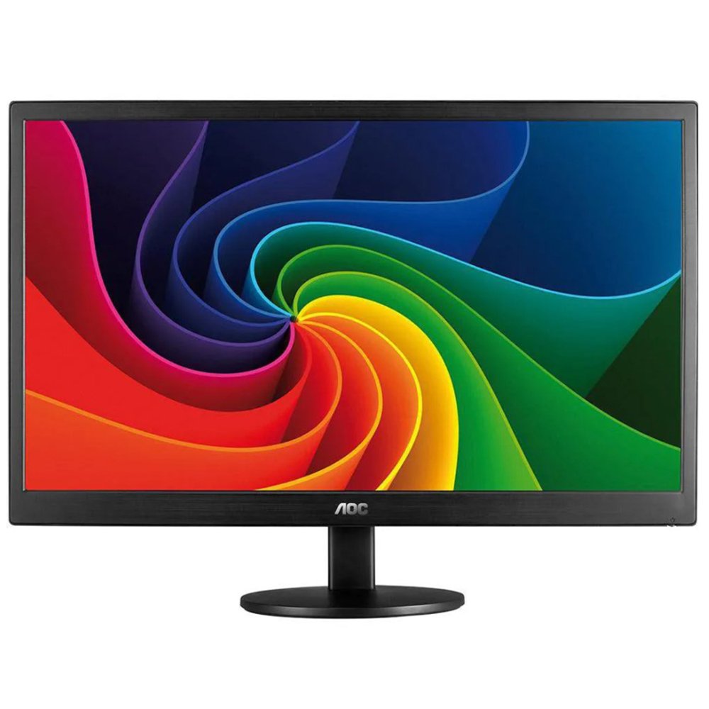 Monitor AOC 18.5" LED HD, 60Hz, 5Ms, VGA, Widescreen - E970SWNL