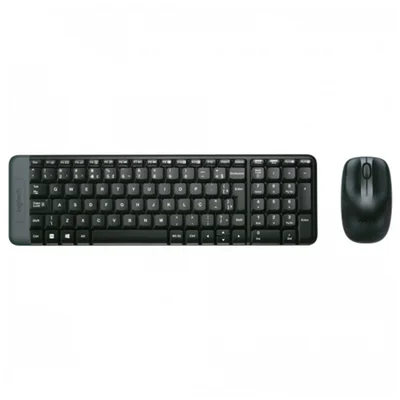 Kit Teclado E Mouse Logitech, Mk220, Wireless - 920-004431