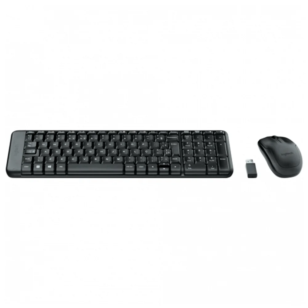 Imagem 2 de 5 do produto Kit Teclado E Mouse Logitech, Mk220, Wireless - 920-004431