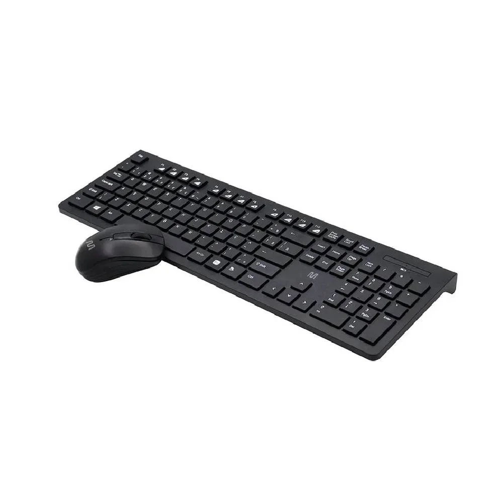 Imagem 2 de 5 do produto Kit Teclado E Mouse Multi Tc212, Multimídia, USB - Sem Fio