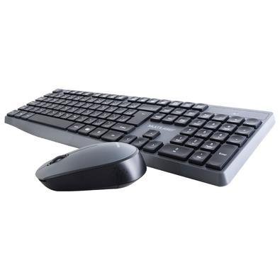 Combo Teclado e Mouse Sem Fio Multimídia USB Preto Multi - TC212