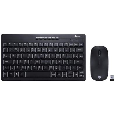 Descrição:O combo sem fio é uma solução viável para unificar em um conjunto teclado + mouse, com um nano receptor para ambos. Dentre todas funcionalid