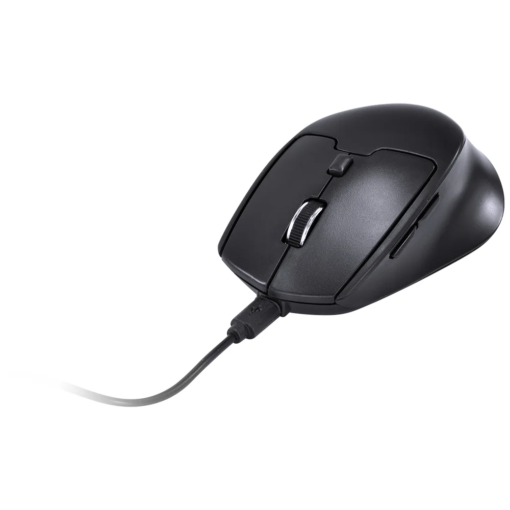 Imagem 4 de 5 do produto Mouse Sem Fio Vinik, Wireless 2.4 Ghz, USB, Recarregável Power Up, 1600 DPI, Preto - PM200