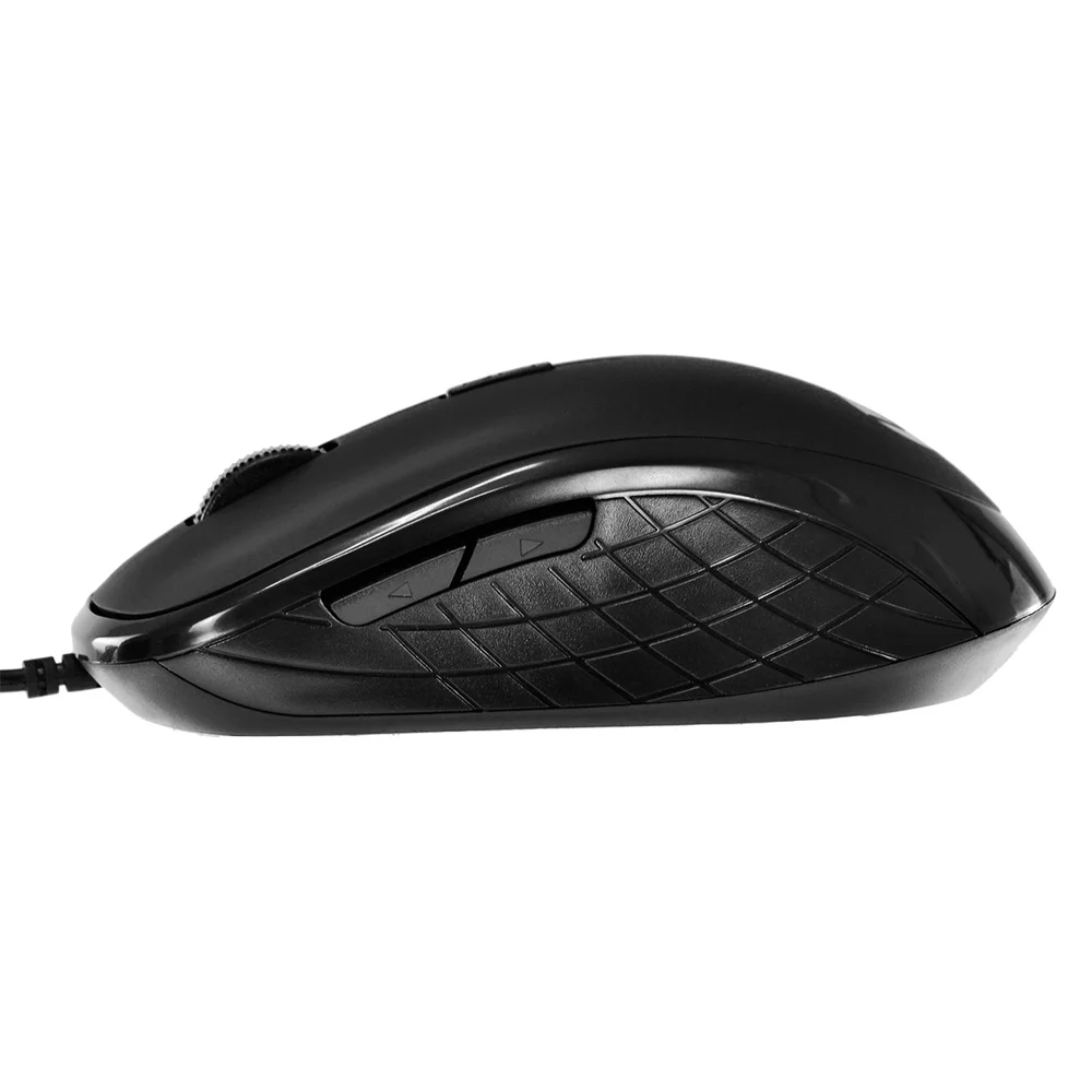 Imagem 2 de 4 do produto Mouse Óptico Vinik Silent 2000 DPI Silencioso USB 1.8M Preto - Sm100