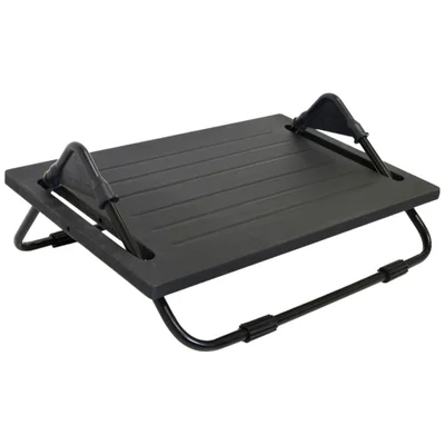 Suporte Ergonômico Apoio para Pés, até 15kg, Estrutura tubular, Multivisão, APOIO-MDF - APOIO-PR.