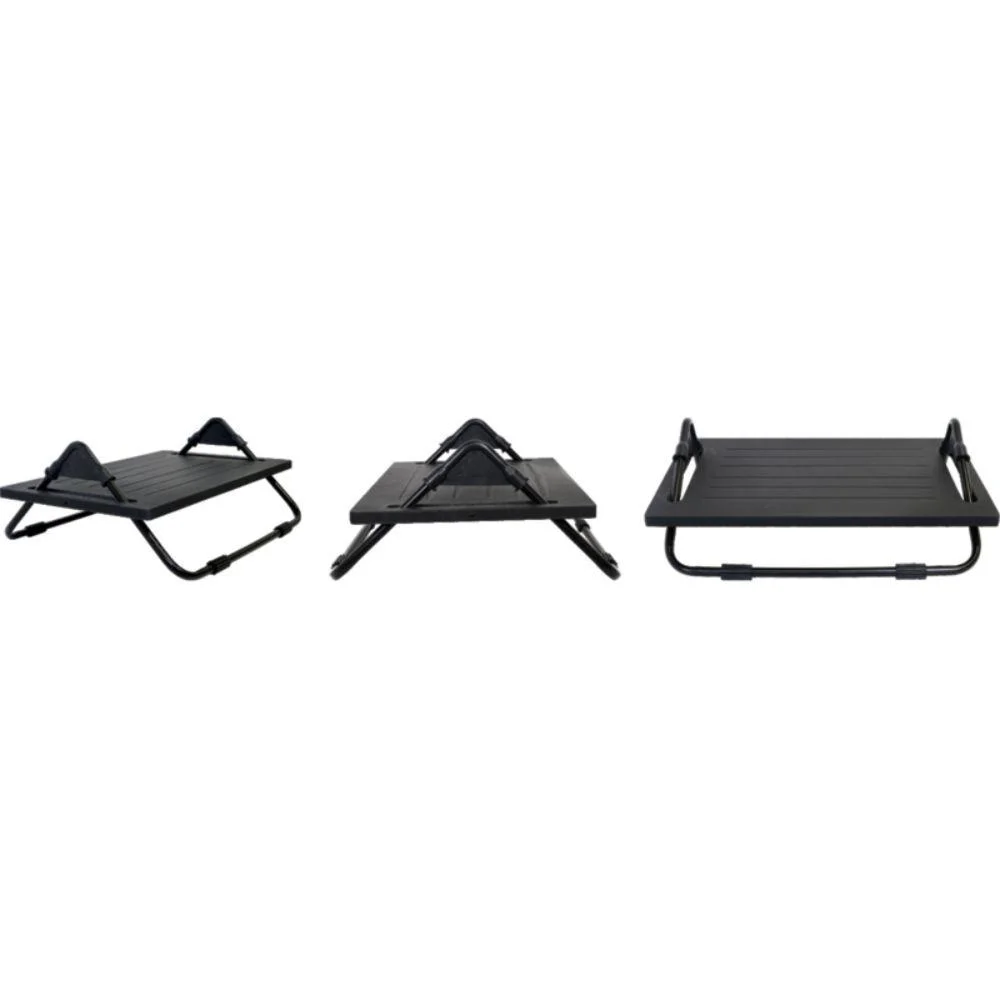 Imagem 2 de 5 do produto Suporte Ergonômico Apoio para Pés, até 15kg, Estrutura tubular, Multivisão, APOIO-MDF - APOIO-PR.