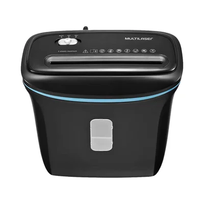 Fragmentadora De Papeis E Cartões 11L 127V Preta Multilaser - OF005