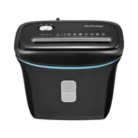 Fragmentadora De Papeis E Cartões 11L 127V Preta Multilaser - OF005