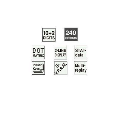 Calculadora Científica Casio 240 Funções FX-82MS-2-S4-DH Preto