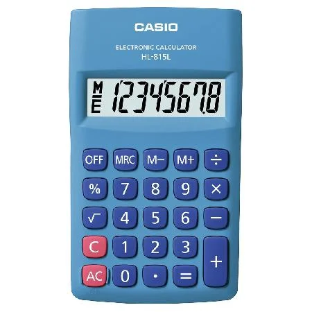 Calculadora De Bolso 8 Dígitos Hl-815L-Bu-S Azul Calculadora De Bolso 8 Dígitos Hl-815L-Bu-S Azul