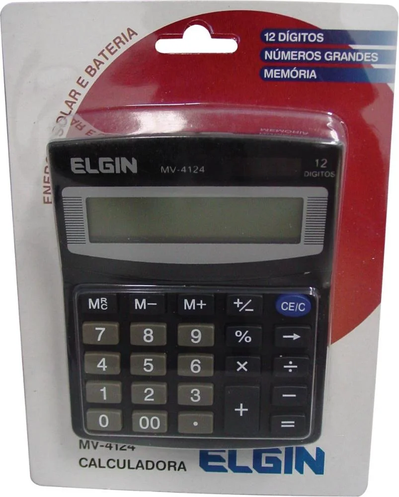 Imagem 3 de 3 do produto Calculadora De Mesa Mv-4124