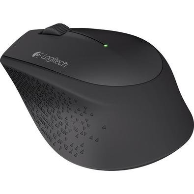 O mouse Logitech M280 é a síntese perfeita de funcionalidade, estética e conforto: a única forma assimétrica que se encaixa bem, uma roda grande que m
