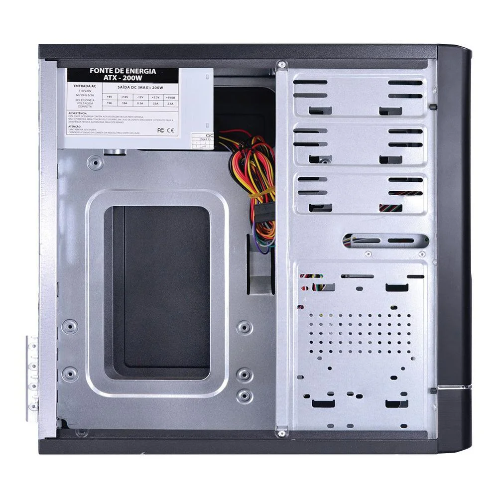 Imagem 3 de 4 do produto Gabinete One G1 Com Fonte 200W