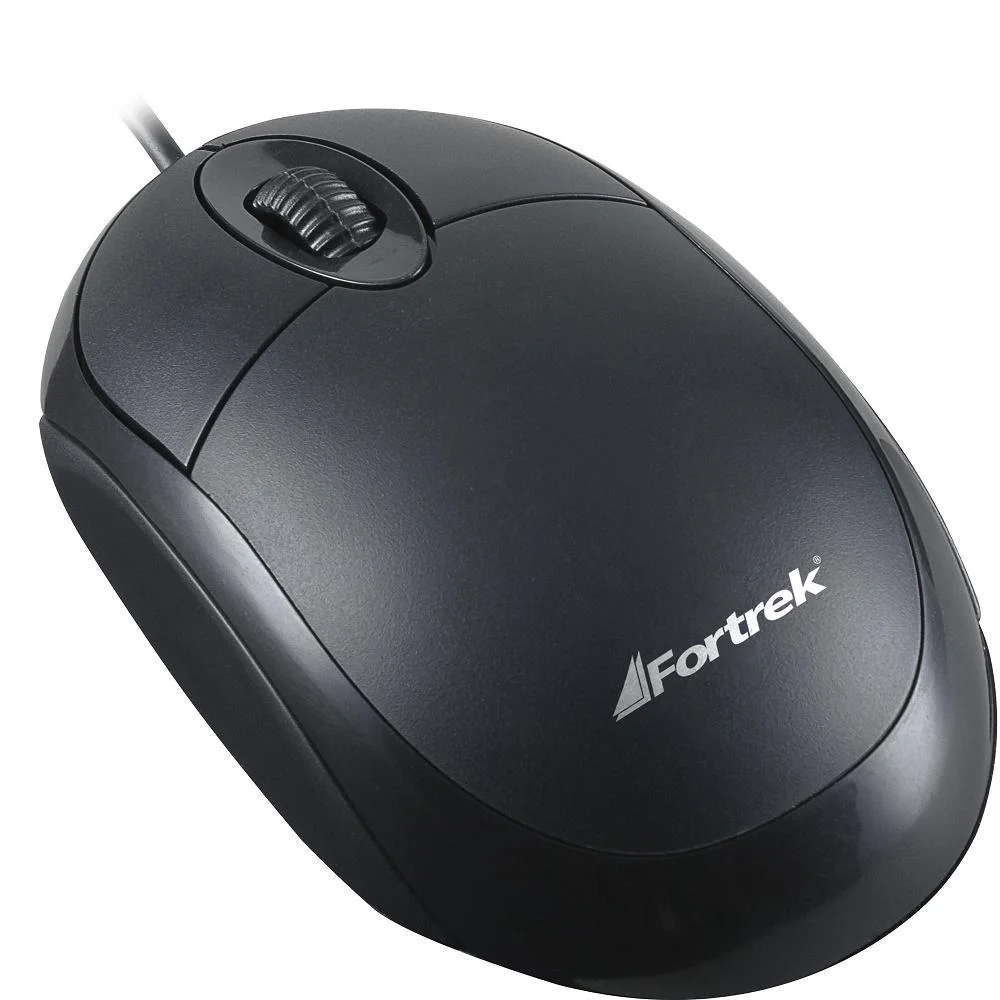Mouse Fortrek Óptico, USB, 800 DPI, Preto - OML101 Mouse Fortrek Óptico, USB, 800 DPI, Preto - OML101