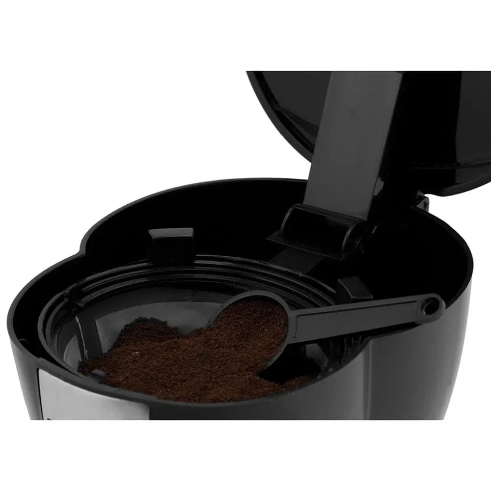 Imagem 2 de 5 do produto Cafeteira Elétrica Britânia 600ml Preta Inox Cp15 – 220 Volts