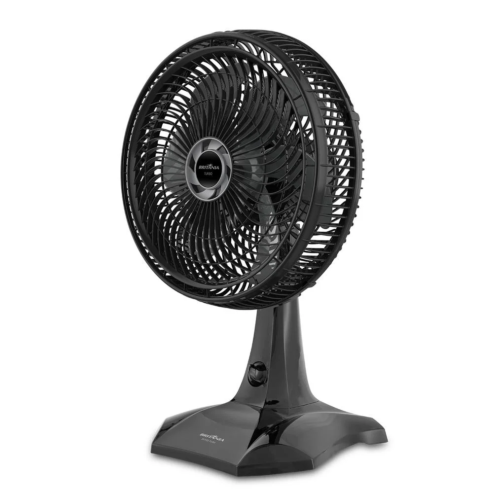 Ventilador Britania Bvt30 Turbo, 30cm, 3 Vel, 55w, Preto - 220v