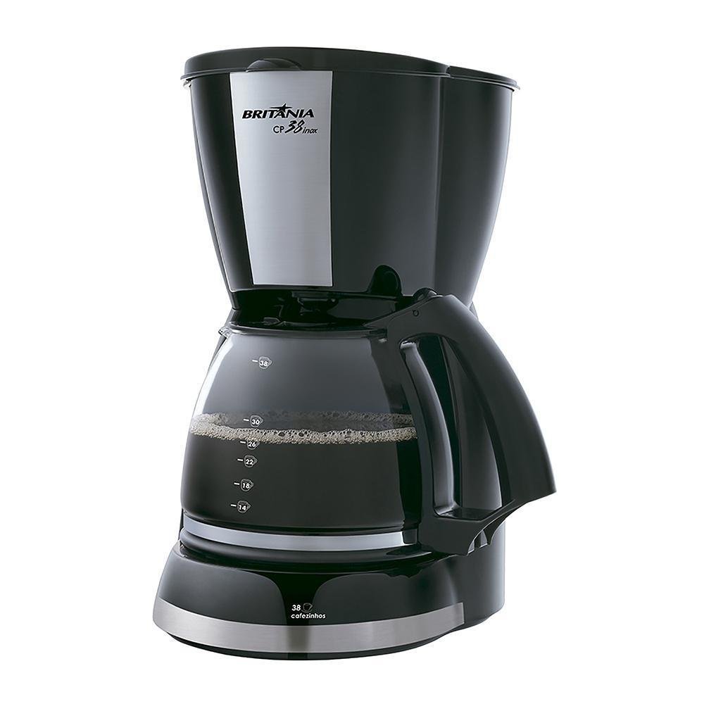 Imagem 3 de 5 do produto Cafeteira Elétrica Britânia, Inox, 800w 127V- CP38