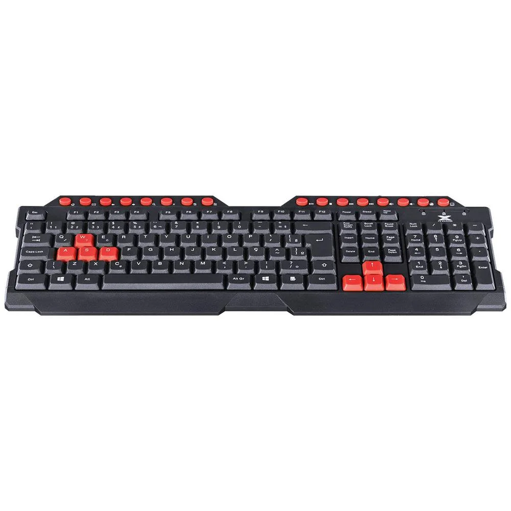 Teclado Gamer Dragon V2 Vermelho - GT100 Teclado Gamer Dragon V2 Vermelho - GT100