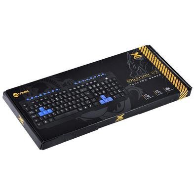 Teclado Gamer Dragon V2 Azul GT102..