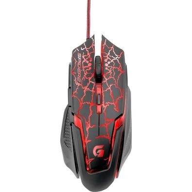 A Fortrek apresenta o novíssimo modelo de sua linha Gamer: o Mouse SPIDER 2. Possui um layout inovador, moderno, com iluminação em LED vermelho e dese