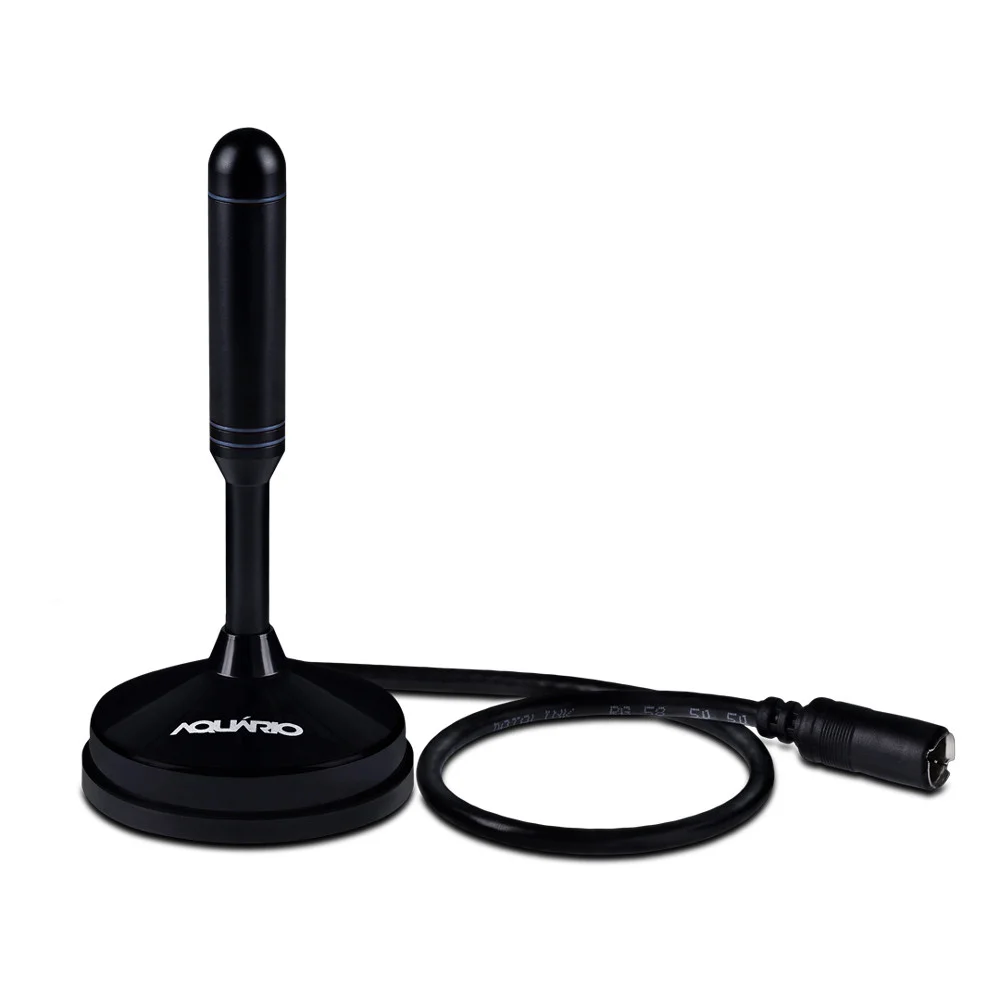 Imagem 2 de 3 do produto Antena Interna Para TV Digital HDTV, Cabo 2.5Mts, Aquário - DTV-100