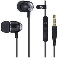 Fone de Ouvido, Sound Casual, Preto, Metálico com Microfone