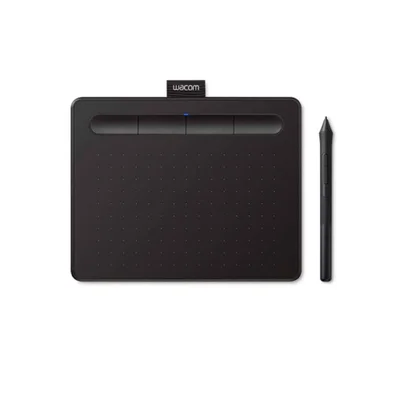 Mesa Digitalizadora Wacom Intuos, Com Pen Tray, 152 x 95mm, Wacom Pen 4K, 2540 LPI, USB, Preta - CTL4100