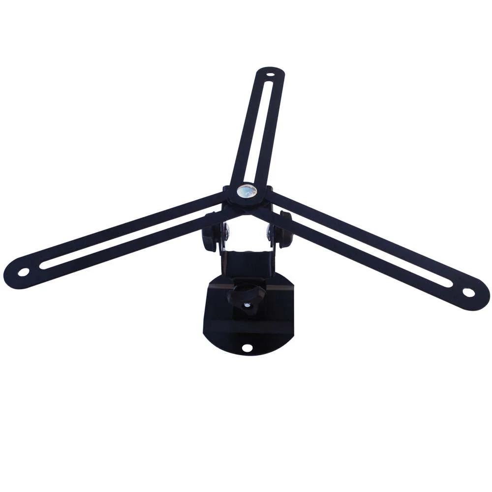 Suporte De Teto Universal Preto Para Projetor Sbrp757