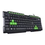 Teclado Gamer, Vx Gaming Dragon V2, ABNT2 1.8M, Preto Com Verde - Gt104