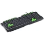 Teclado Gamer, Vx Gaming Dragon V2, ABNT2 1.8M, Preto Com Verde - Gt104