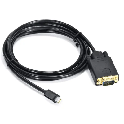 Cabo Adaptador/Conversor, Mini Displayport Macho X Vga Macho, 1.80 Metros