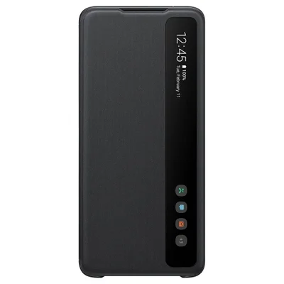 Capa Samsung Galaxy S20 Ultra Clear View, Preto - EF-ZG988CBEGBR