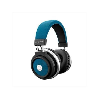 Fone de Ouvido Pulse PH232 Bluetooth Large Azul/Preto | KaBuM!