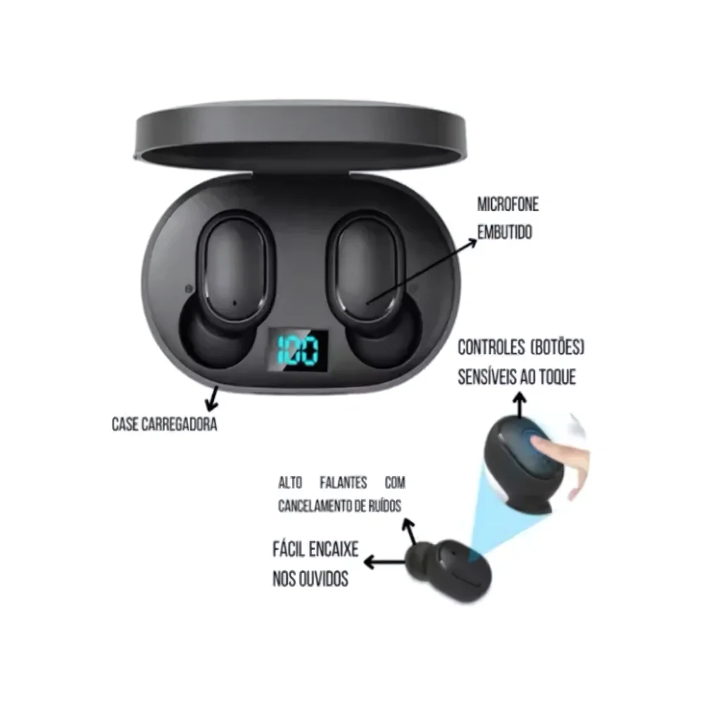 Fone de Ouvido Xiaomi Redmi KaBuM