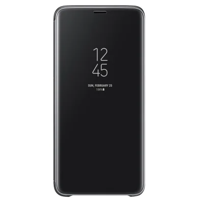 Capa p/ Samsung Galaxy S9 Clear View Samsung Preto EF-ZG960CBEGBR