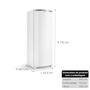 Geladeira Consul Domest 342l, Frost Free, 1 Porta, 220V, Branco - CRB39AB