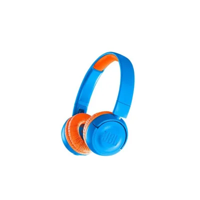 Fone de Ouvido JBL Infantil Bluetooth JR300BT Azul/Laranja