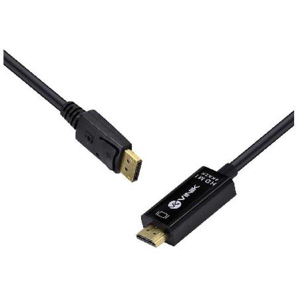 Imagem 2 de 3 do produto Cabo Displayport Vinik 1.3 Para HDMI 2.0 4K 30Hz Ultra HD 2 Metros H20dp13-2