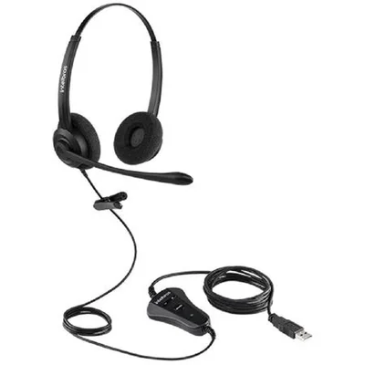 Headset Biauricular Chs 60B Usb