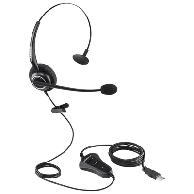 Fone Headset Intelbras Chs 55, Conector USB, Bivolt, Preto - 4010058