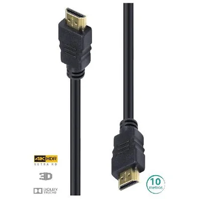 Cabo Hdmi 2.0 4K Ultra Hd 3D Conexão Ethernet 10 Metros - H20-10