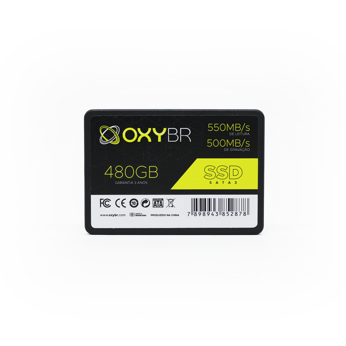 SSD 480GB, SATA 3 - OxyBR