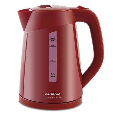 Prepare café, cappuccino, chá, chimarrão, mamadeira, e muito mais de forma rápida e simples. A Chaleira Elétrica BCH06V possui capacidade para 1,7 lit