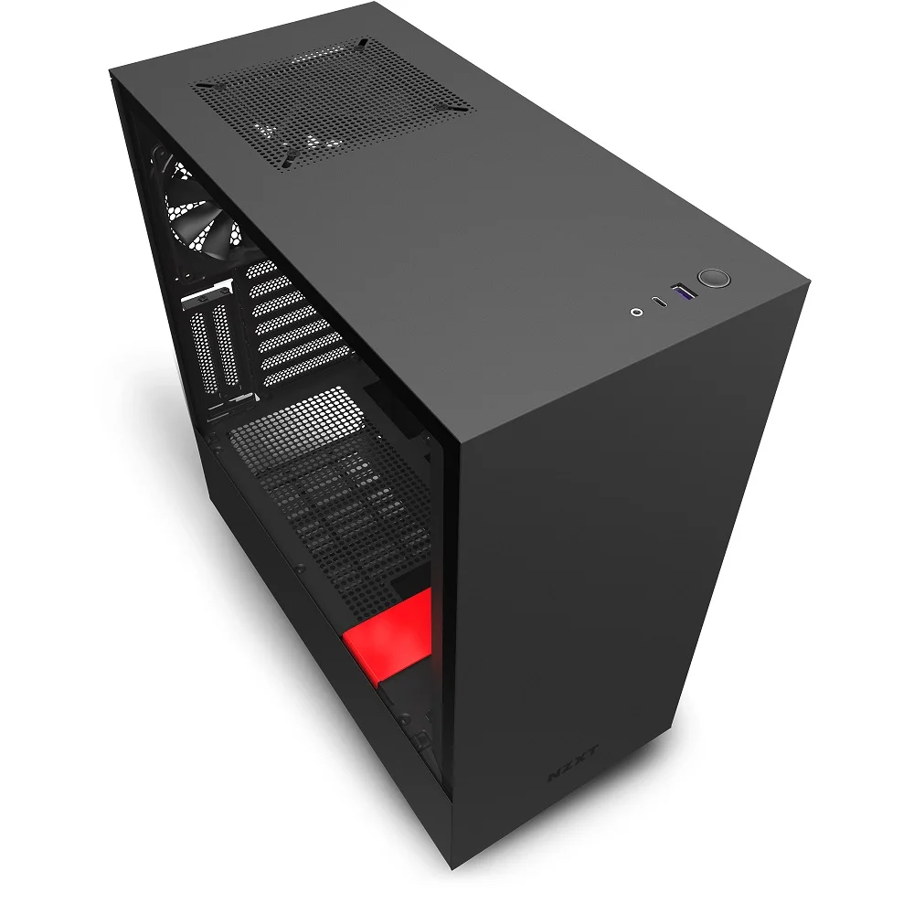 Imagem 5 de 5 do produto Gabinete H510i, Matte Black/Red - Ca-H510i-Br