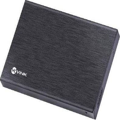 O Case para HD 2.5", Vinik é resistente, leve e bonito. Feito em alumínio, favorece a condução do calor e o torna mais elegante.Com conexão SATA e USB