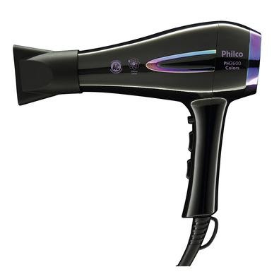 Para deixar você cada dia mais linda, conte com o Secador de Cabelo Philco PH3600 Colors 2000W! Com motor AC e potência de 2000W, você terá performanc