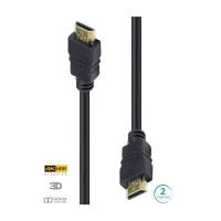 Cabo Hdmi 2.0 4K Ultra Hd 3D Conexão Ethernet 2 Metros - H20-2 Cabo Hdmi 2.0 4K Ultra Hd 3D Conexão Ethernet 2 Metros - H20-2