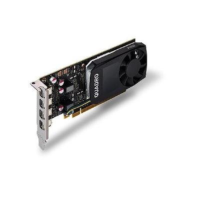A NVIDIA Quadro P1000 combina uma GPU da arquitetura Pascal contendo 640 núcleos CUDA, 4 GB GDDR5 de memória integrada e tecnologias avançadas de exib