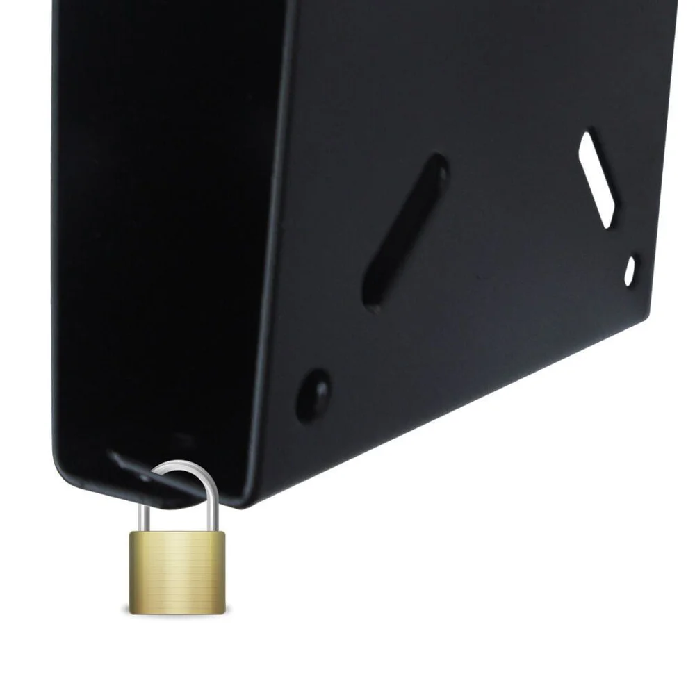 Imagem 2 de 5 do produto Suporte Para Tv Ou Monitor Lcd De 10´´ A 55´´ Sbrp110 Preto - Com Inclinação De Até 8°