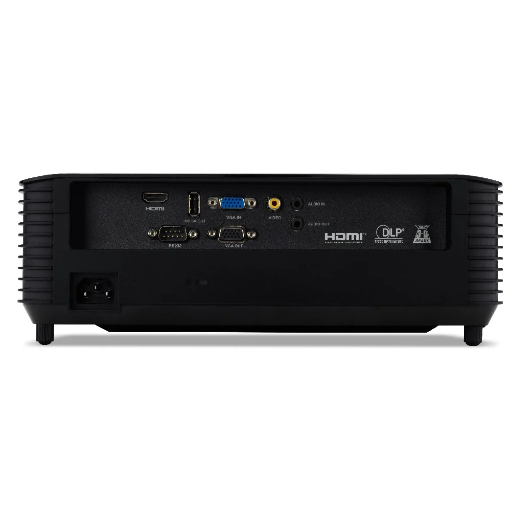 Imagem 5 de 5 do produto Projetor Acer X1326AWH, WXGA 1280x800, 4000 Lumens, HDMI, USB, Preto - X1326awh